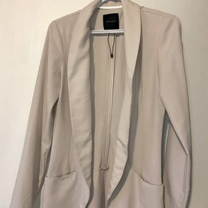 Dynamite Cream Boyfriend Blazer